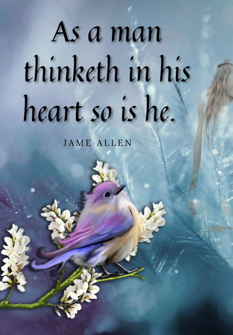 James Allen Quote Free Printable Sized for Filofax and A5 Notebooks