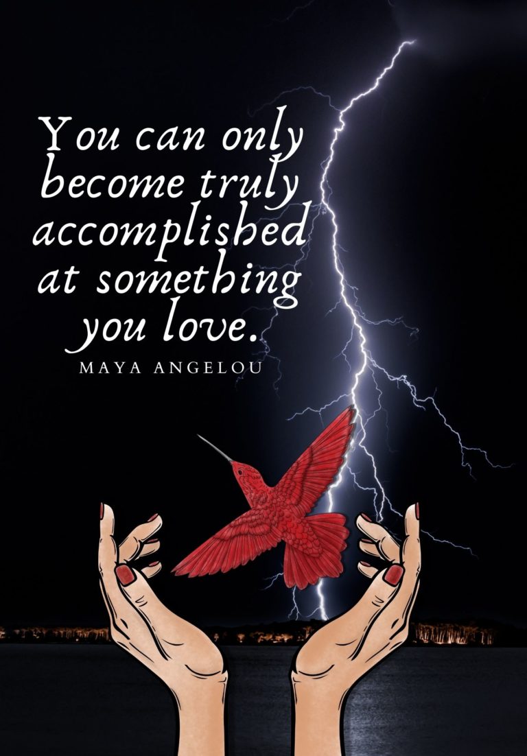 Free Filofax Printable Quote by Maya Angelou