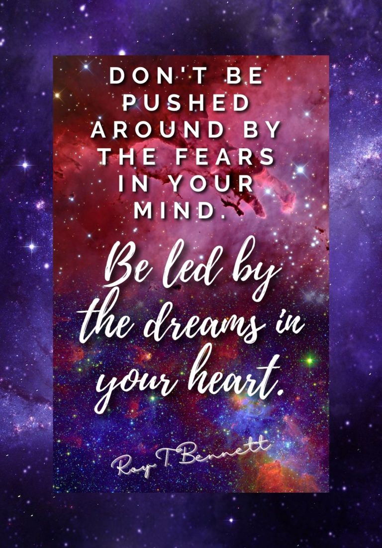 Roy T Bennett Visual Quote for Vision Board